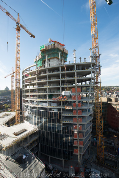 tour des finances à Liège